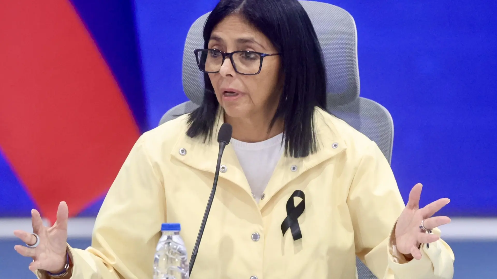Delcy Rodríguez asegura que tiene un problema de salud, sin dar más detalles