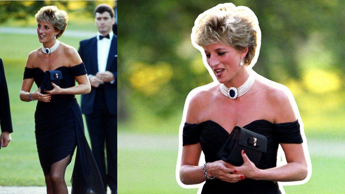 'Revenge dress': la historia del vestido negro con el que la princesa Diana cambió la moda