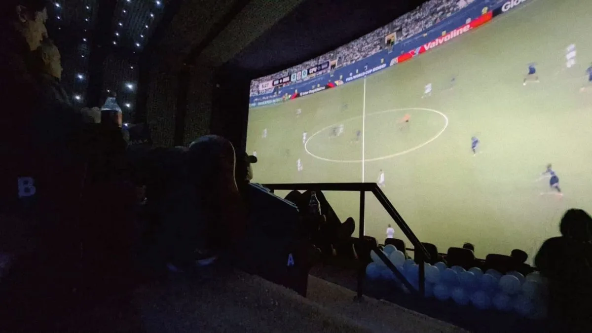 El IMAX del Conocimiento se llenó de hinchas de la Scaloneta
