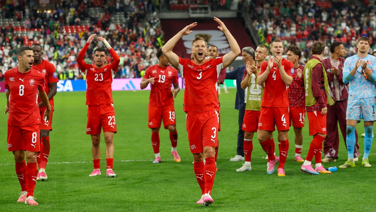 Suiza derrota a la Selección de Argelia y clasifica a Octavos