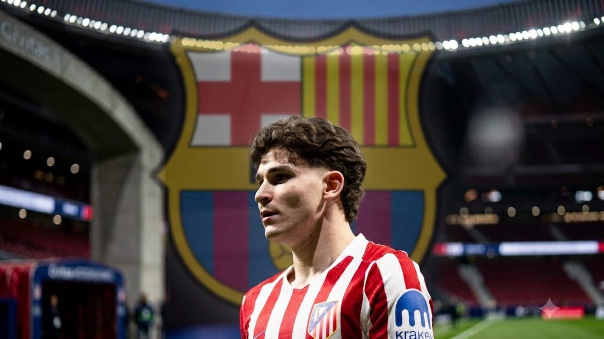 Laporta avisa al Atlético de Madrid: "Julián Álvarez quiere venir a Barcelona"