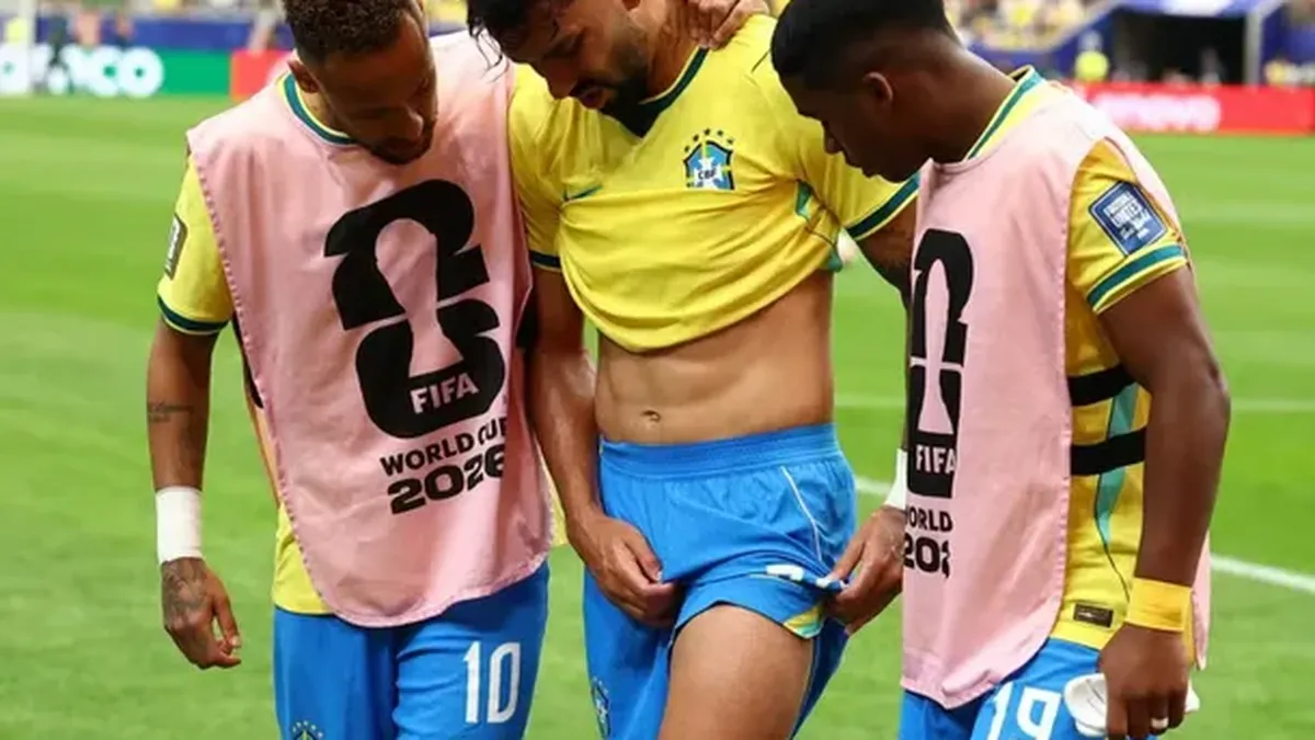 Brasil: un jugador clave se desgarró y no estará ante Noruega