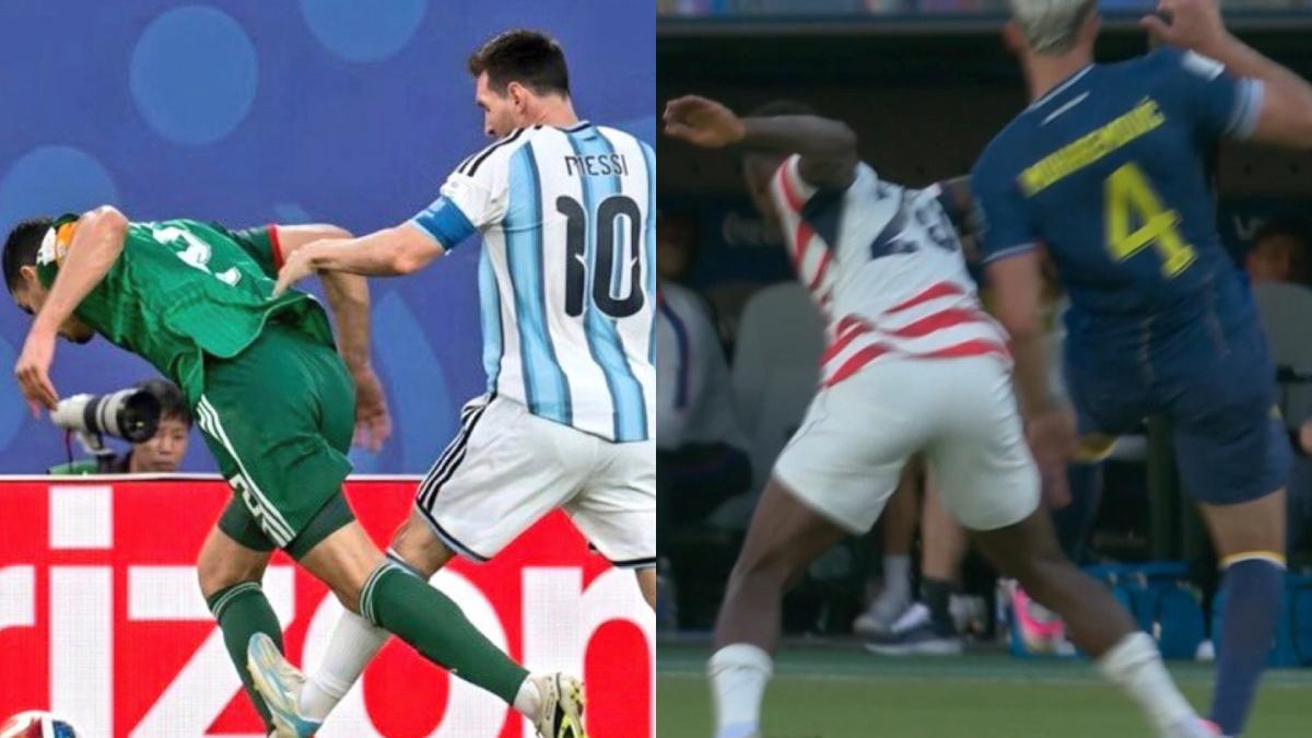 ¿FIFA protegió a Messi?: Explotan tras la tarjeta roja a Balogun por