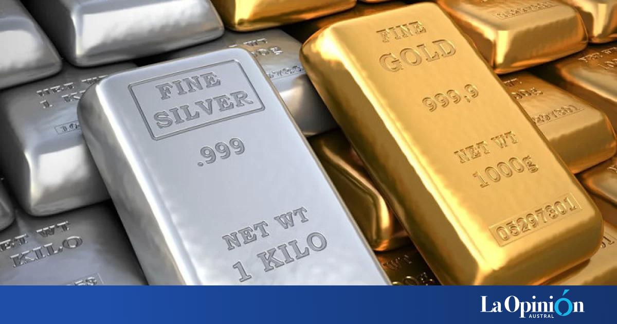 El oro retrocedió 2,8% en mayo ante una menor incertidumbre geopolítica global