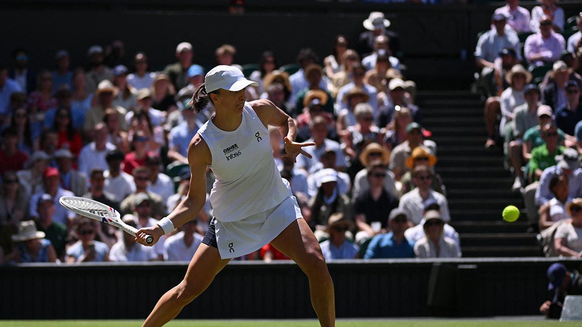 Iga Swiatek avanzó sin apuros en Wimbledon
