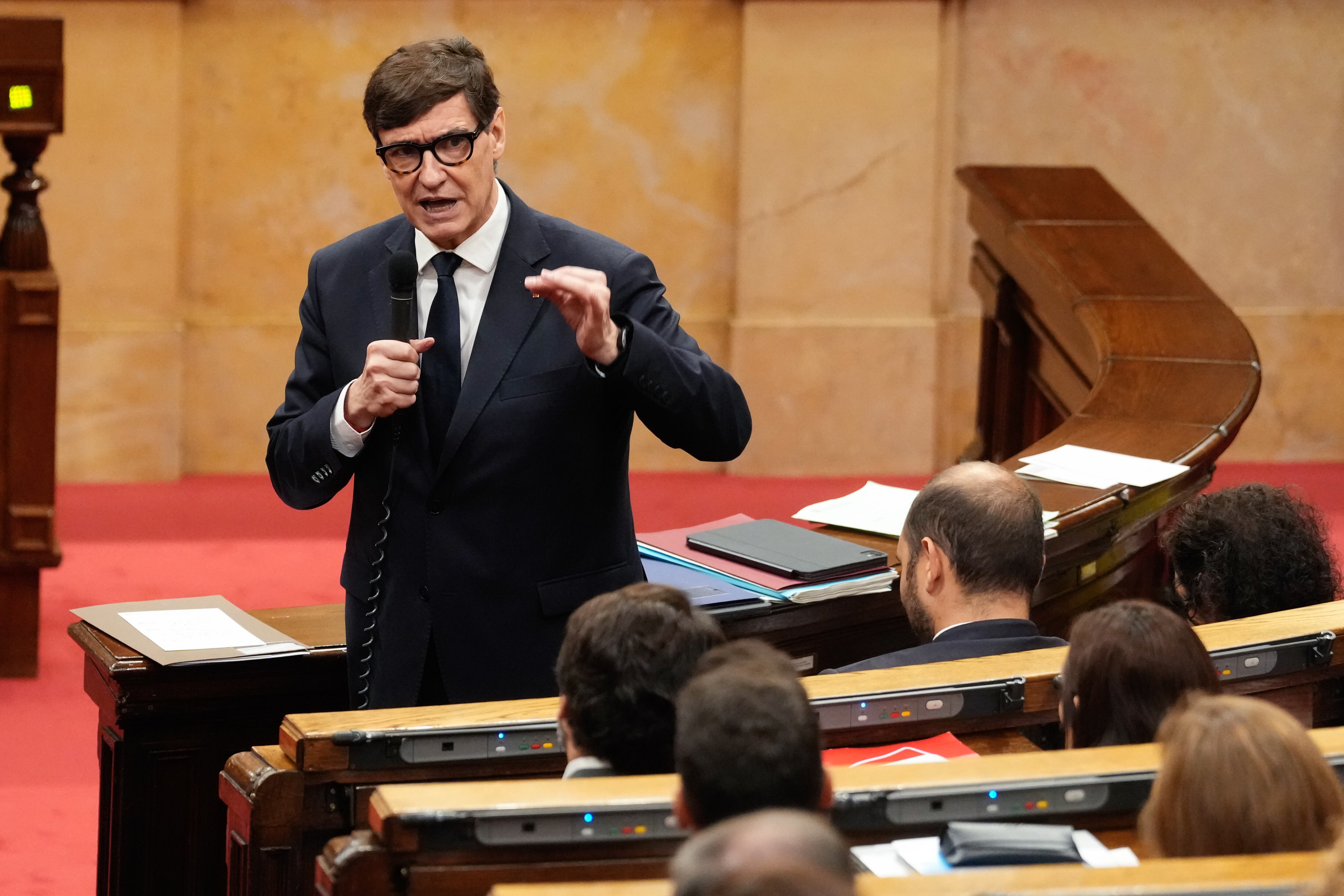 Salvador Illa reclama al PP que retire los recursos contra la amnistía del Tribunal Constitucional