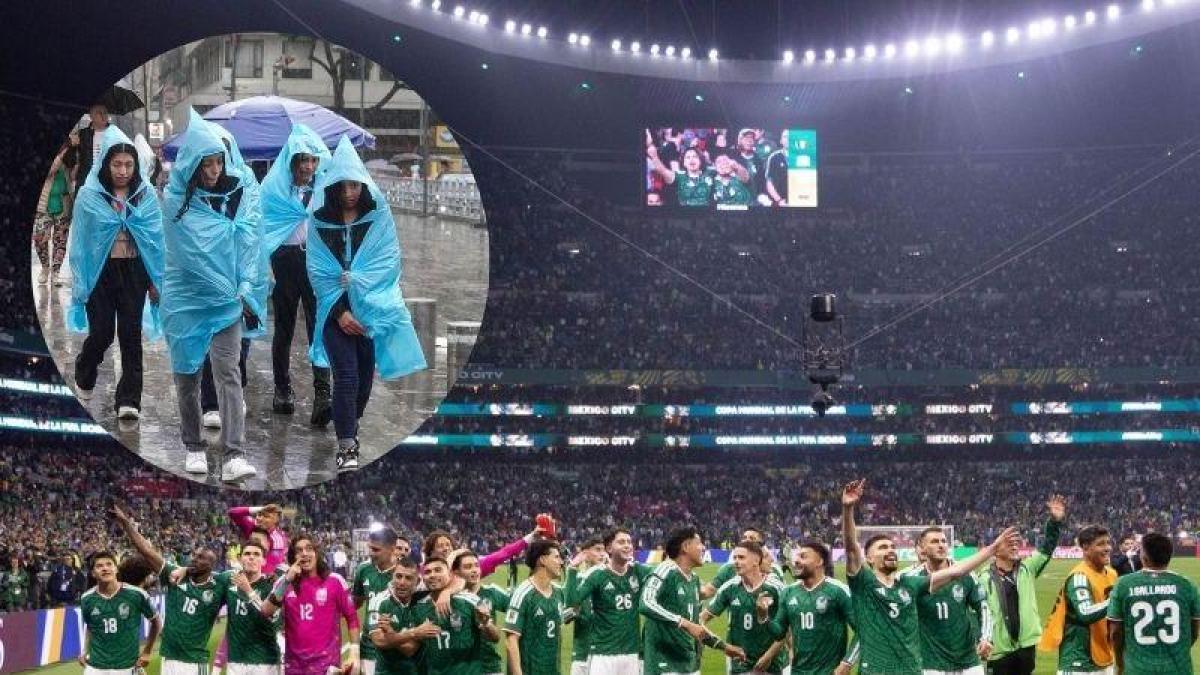 Intensas lluvias amenazan encuentro entre México e Inglaterra