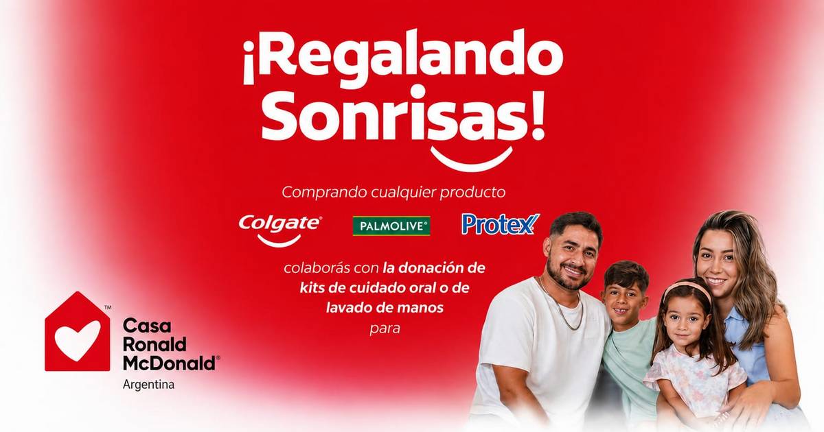 GDN Argentina y Colgate lanzan "Regalando sonrisas" junto a Casa Ronald McDonald Argentina