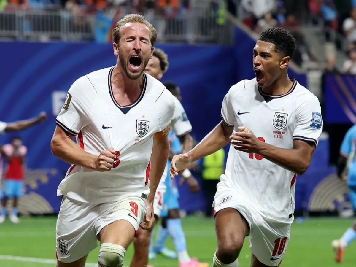 Con un doblete de Kane, Inglaterra dio vuelta el partido y eliminó a Congo