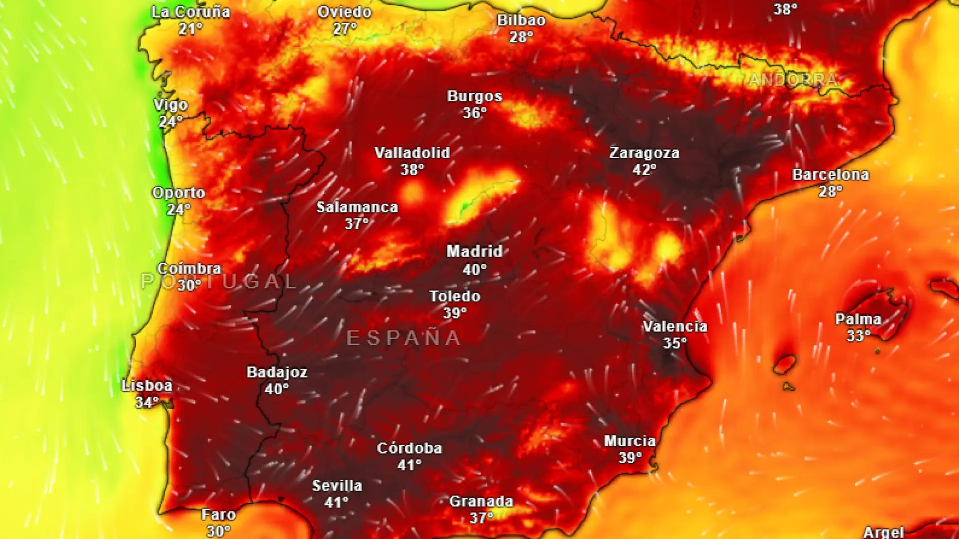 ¿Hasta cuando durará la ola de calor? La Aemet actualiza la fecha, con temperaturas de hasta 42ºC en varias zonas