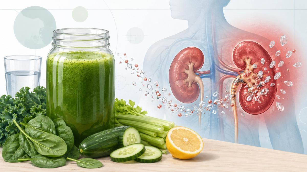 ¿Jugo verde para desintoxicarte? Nefróloga explica lo grave que puede ser para tu cuerpo