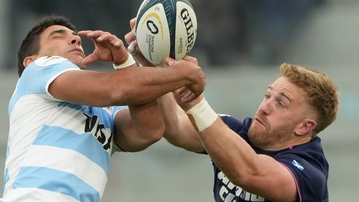 Los Pumas sufrieron una dura derrota ante Escocia en su estreno en el nuevo Nations Championship