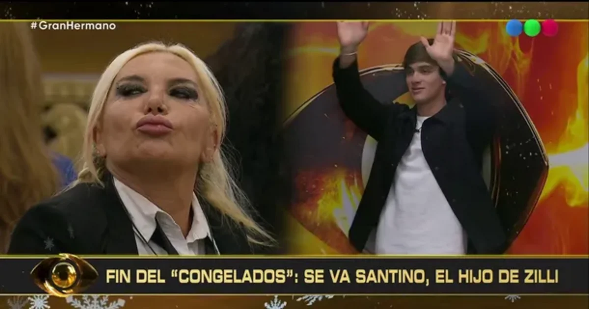 La emoción de Yanina Zilli en Gran Hermano: su hijo entró en un "congelados"