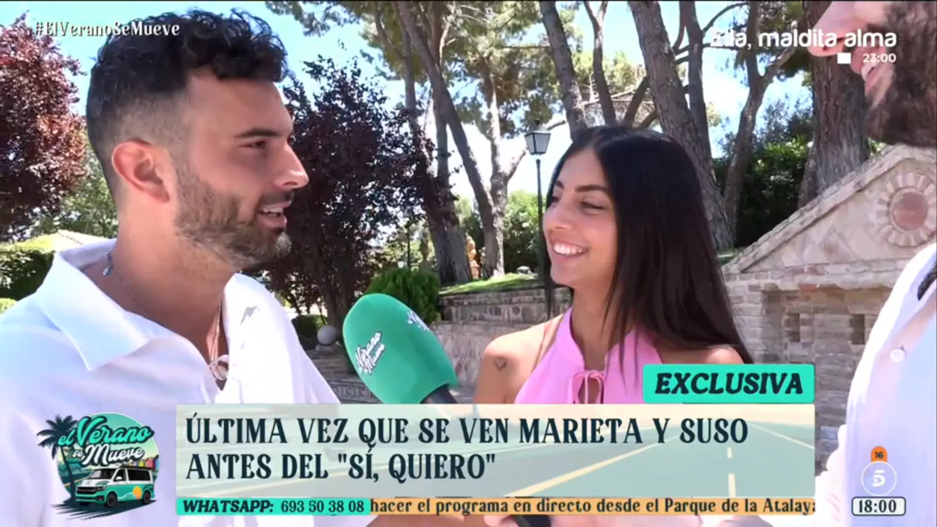 Marieta y Suso se dedican unas últimas palabras un día antes de casarse: "Lloro"