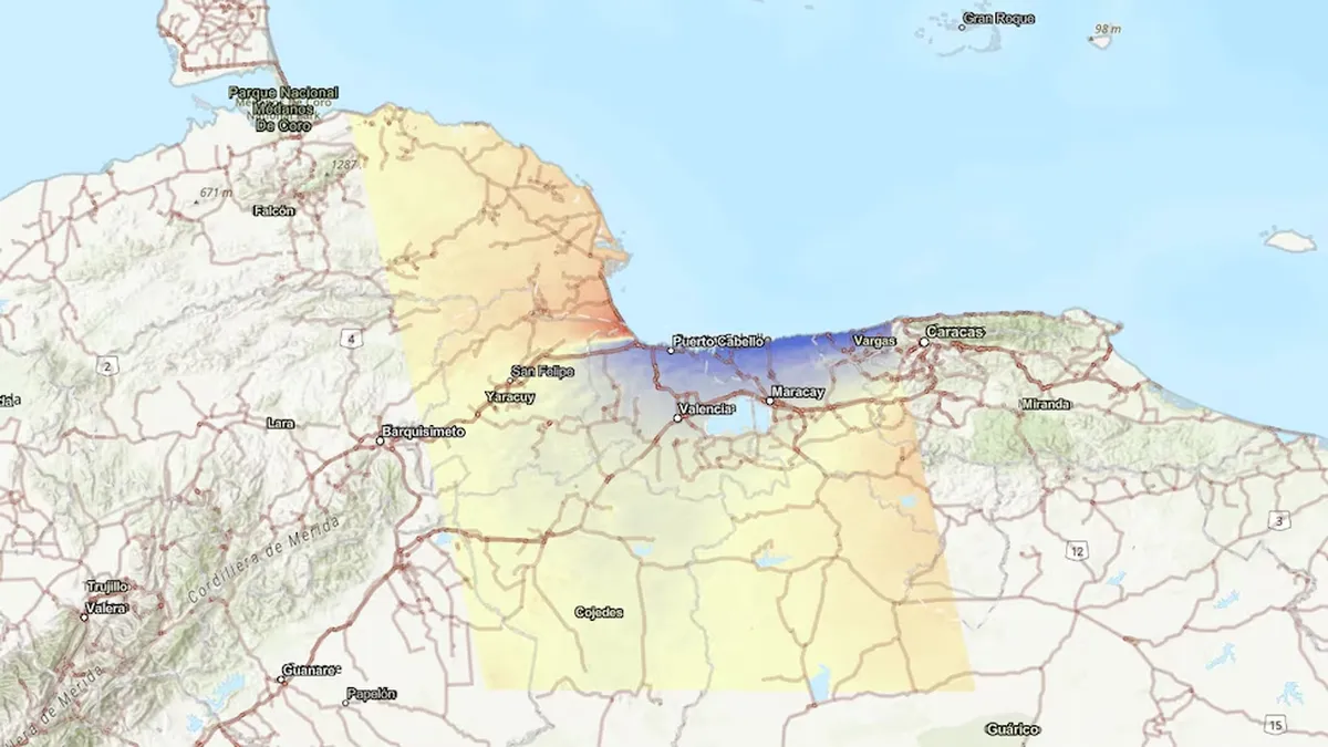 La NASA reveló cómo los terremotos en Venezuela desplazaron hasta 40 centímetros la superficie terrestre