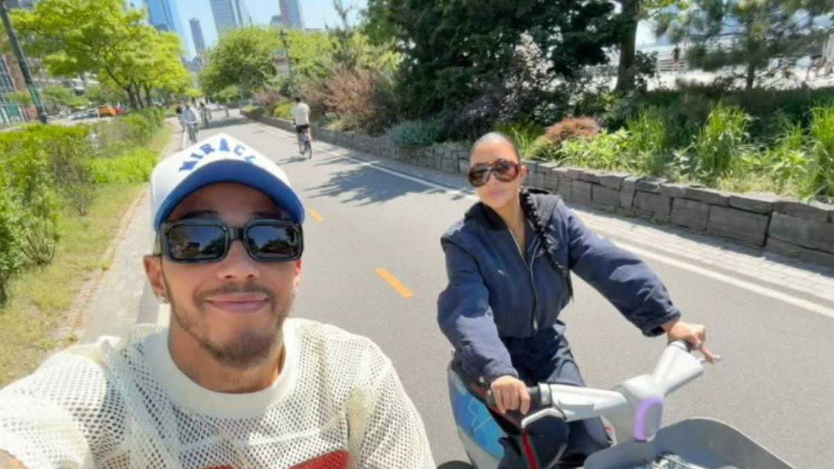 ¿Muy enamorado? Hamilton confiesa que Kim Kardashian es la razón de su felicidad