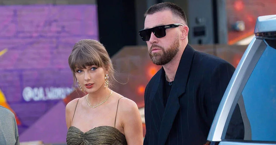 Taylor Swift and Travis Kelce