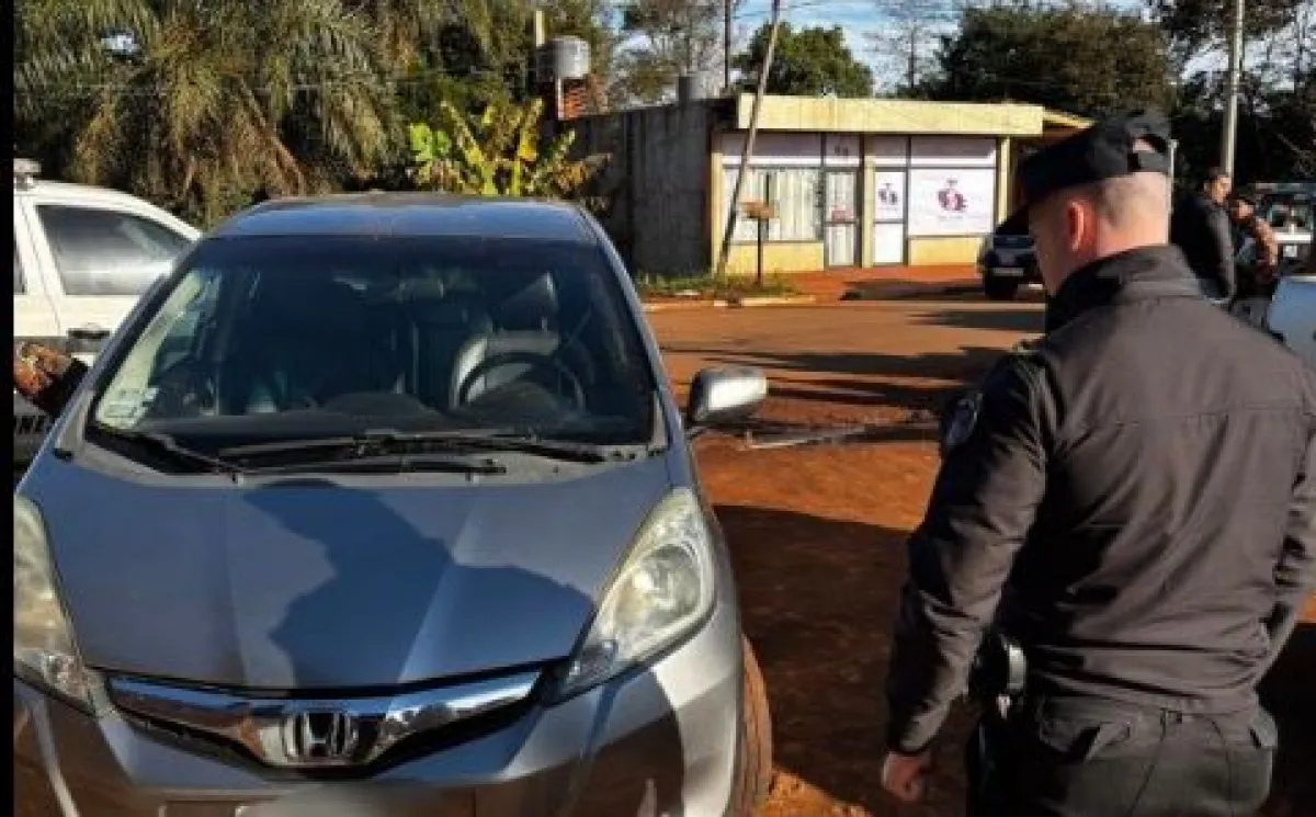 Robó un auto, se lo prestó a su ex cuñado y terminó preso en Puerto Iguazú