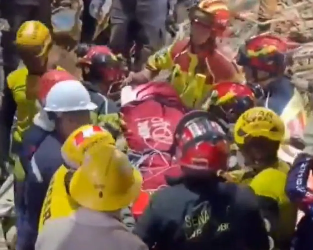 Terremotos en Venezuela: rescataron a un chico de 12 años tras haber estado cinco días debajo de los escombros