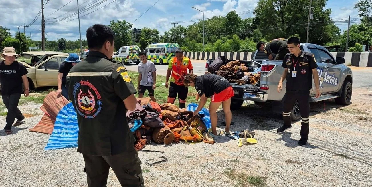 Nueve monjes murieron tras ser atropellados por una camioneta conducida por un niño de 11 años