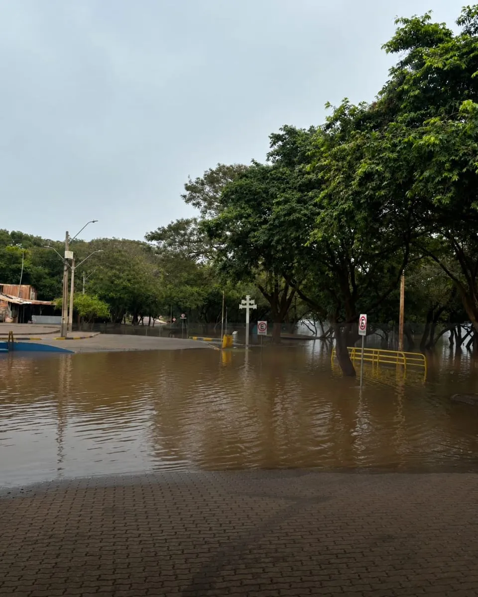 Alerta en San Borja: el río Uruguay superó los 8,5 metros y se espera que alcance el nivel crítico
