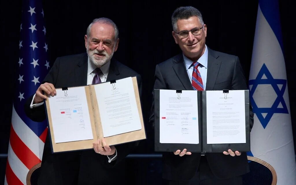 Israel, US sign land agreement for permanent American embassy complex in Jerusalem