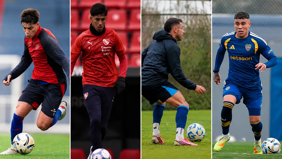 Boca, Racing, Independiente y San Lorenzo tuvieron su primer ensayo futbolístico