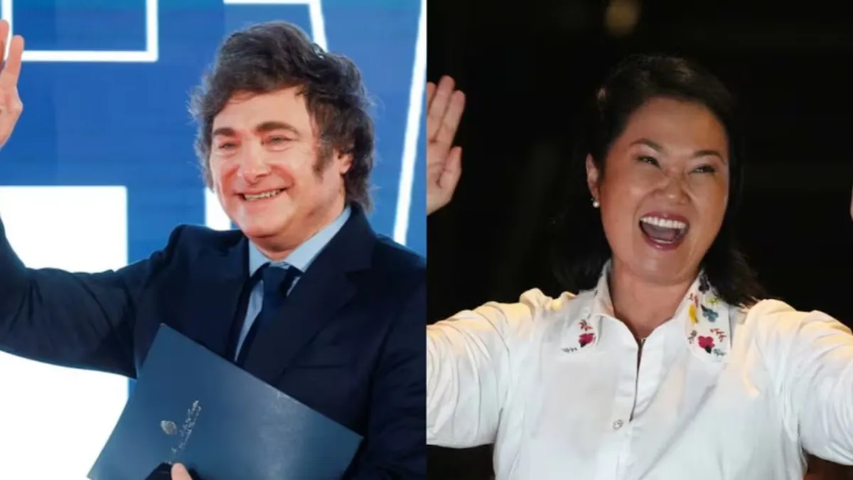 Javier Milei felicitó a Keiko Fujimori: "Decidimos plantarnos frente al socialismo"